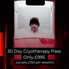 Load image into Gallery viewer, 30 Day Pass Coldest Cryotherapy - 56% OFF! - HUM2N: New Era Healthcare
